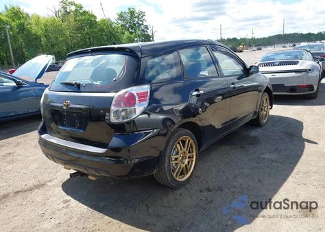 2004 Toyota Matrix Standard из США, поврежденный, VIN 2T1KR32EX4C185873